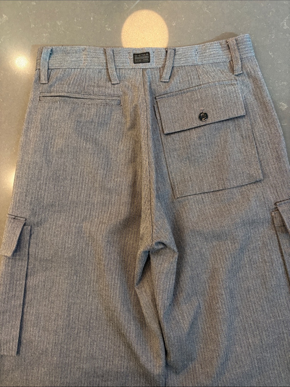 G-Star Herringbone Cargo Pants - Picture 9 of 13